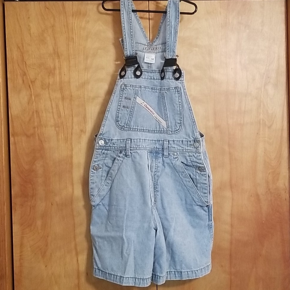SOLD Z Cavaricci Vintage Overall Shorts